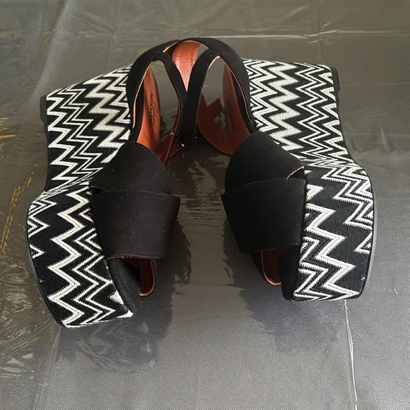 New never worn Castaner missoni wedge sandals brought from Bloomingdale’s - Picture 10 of 11